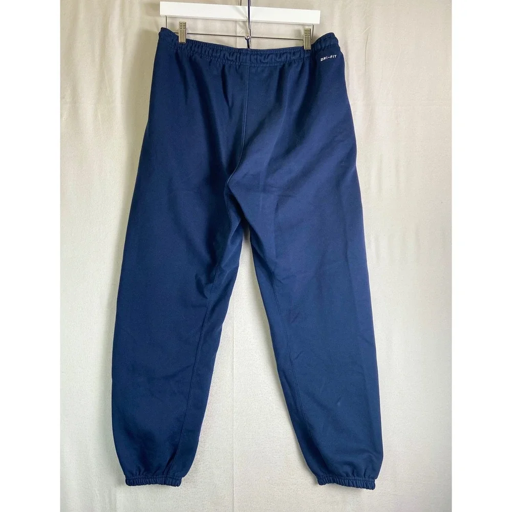Nike Standard Issue Dri-FIT Mens Navy Blue Basketball Sweatpants Size L Joggers